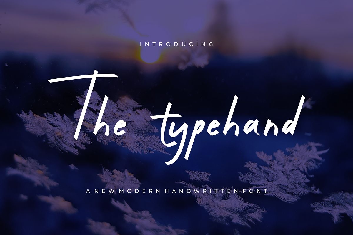 The Typehand - Font, a Handwritten Font by artchiles_design (Photo 1 of 5)
