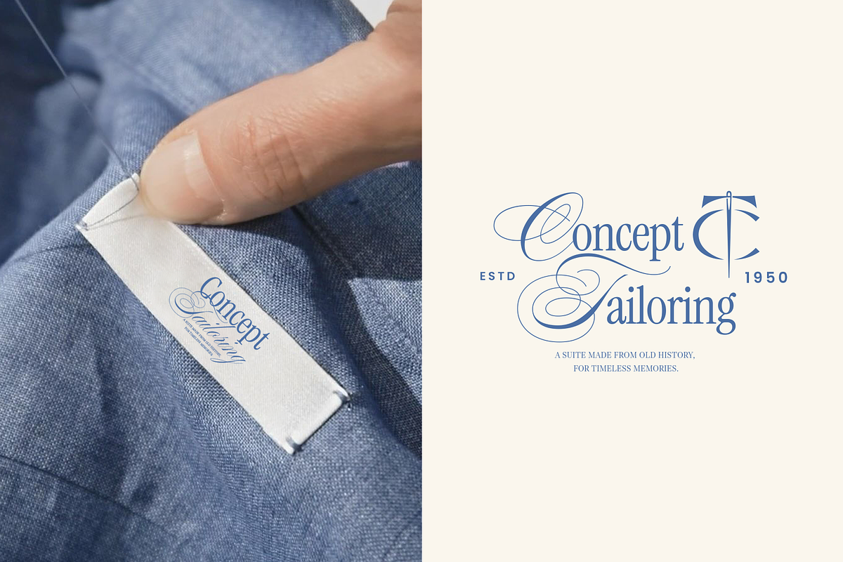 Old Money CT Monogram Tailor Logo, a Branding & Logo Template by Headfonts (Photo 10 of 10)