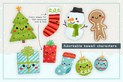 Christmas Cuties Illustration Pack, an Illustration by Quirky Queen Media (Thumbnail 2 of 5)
