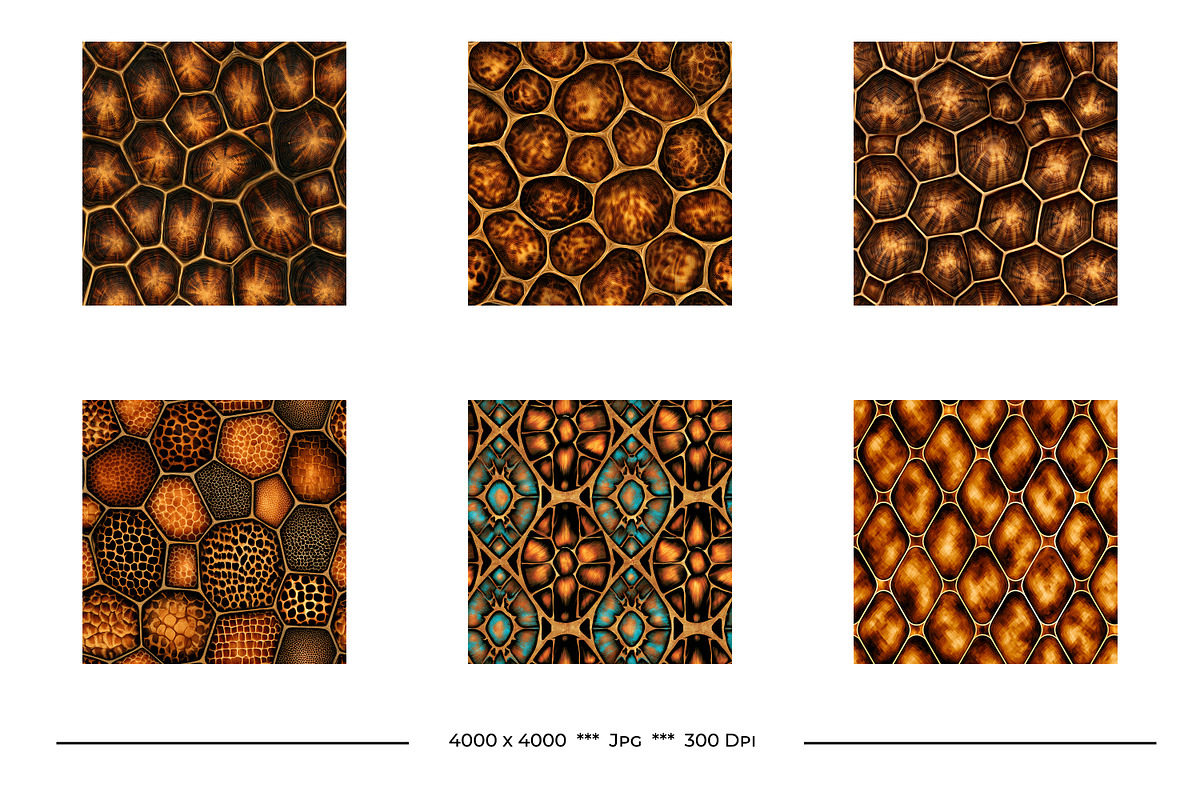 Tortoise Shell Animal Prints, a Pattern Graphic by karenfoleyphoto (Photo 6 of 8)