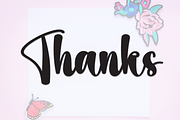 Butterfly Sweety | Script Font, a Handwritten Font by Scratchones (Thumbnail 8 of 8)