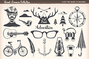 Hipster Vector Pack, an Illustration by Inkant Studio (Thumbnail 2 of 4)