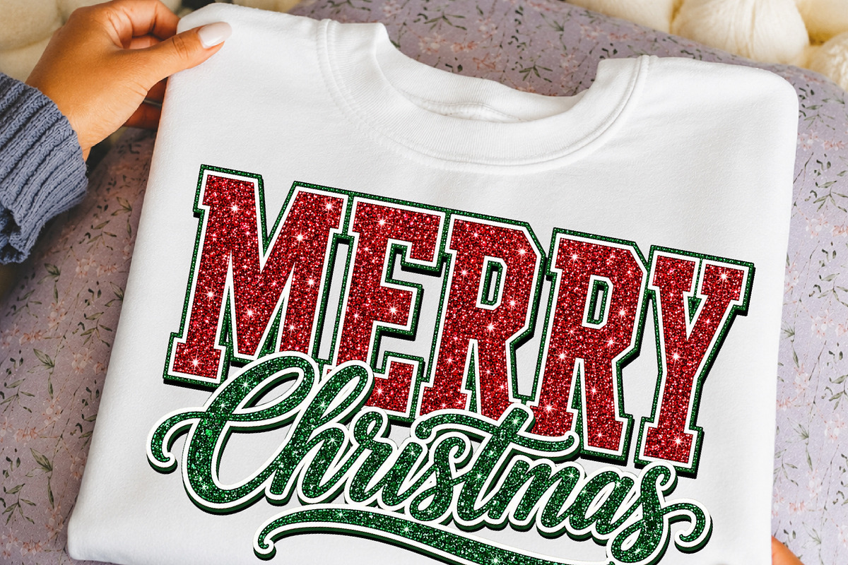 Sparkle Sequin Christmas Png, a Seasonal Illustration by DreamCafeArt (Photo 6 of 7)