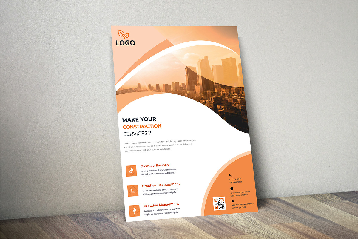 Corporate Business Flyer Template, a Flyer Template by UI_Expert (Photo 2 of 3)
