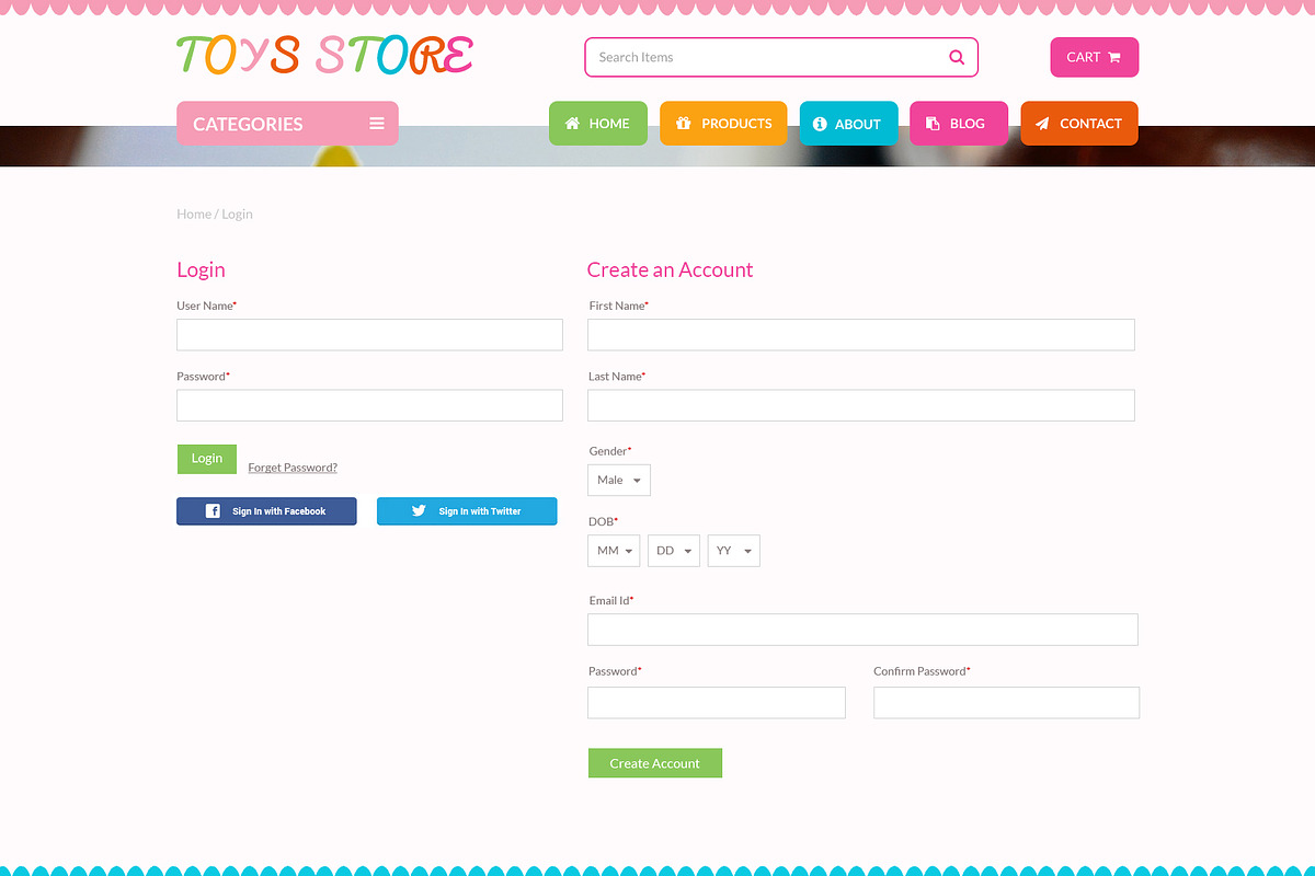 Toy Store PSD Website Template, a Websites & App Template by WebbyTemplates (Photo 12 of 17)
