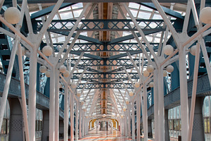 Bohdan Khmelnitsky Bridge in Moscow, a Technology Photo by Schreibikus