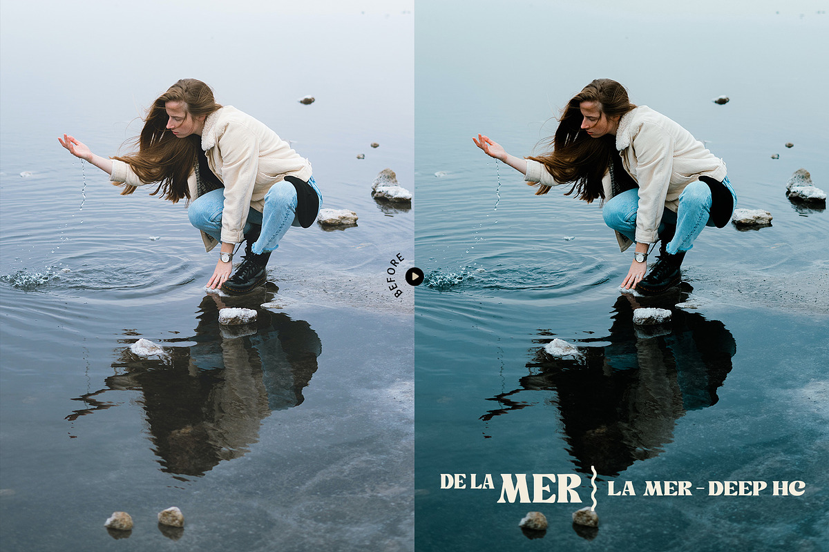 De La Mer Lightroom Presets, a Preset Add-On by Presetrain Co. (Photo 4 of 12)