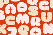KiraKira - Playful Sparkly Typeface, a Sans Serif Font by Dina Mae (Thumbnail 5 of 14)