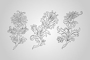 12 Paisley Floral Designs (Vector), an Object Graphic by BIOWORKZ (Thumbnail 4 of 5)