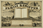 Antique Family Records - Blank, an Illustration by Blue Line Design (Thumbnail 10 of 10)