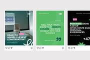 Insight Podcast - Instagram Post, a Social Media Template by Izdihaar_Studio (Thumbnail 3 of 4)