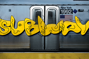 Urbanicity NY Inspired Bubble Font