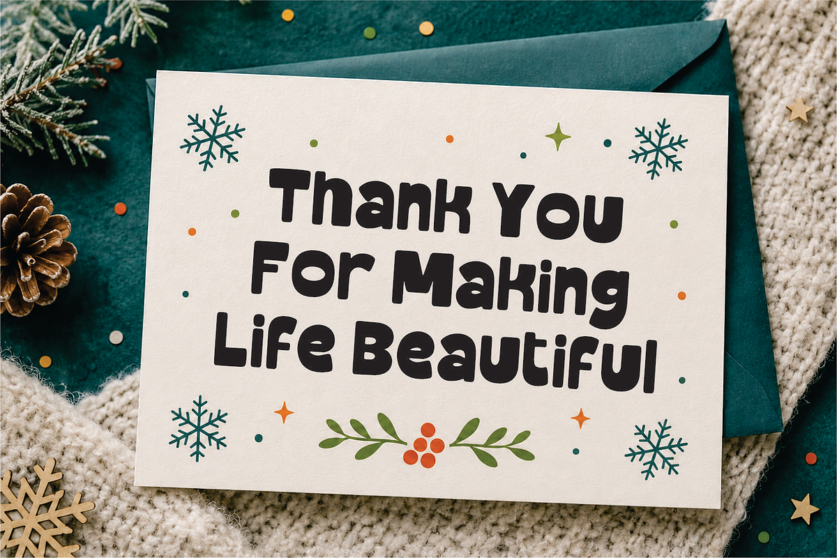 Christmas Font - Candy Sprinkle, a Handwritten Font by Mozatype (Photo 11 of 11)