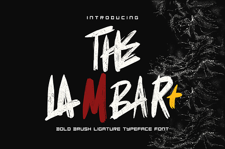 The Lambart – Bold Brush Font