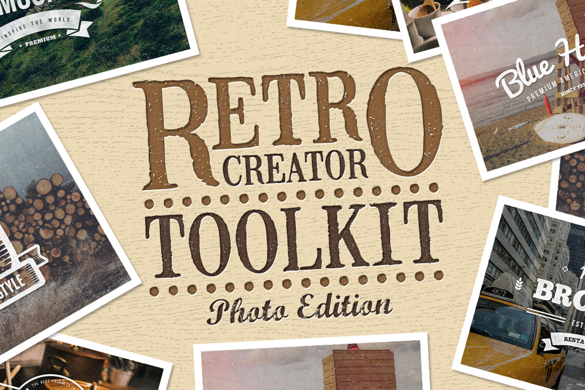 Retro Creator Tool Kit Photo Edition preview 6
