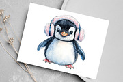 Watercolor Pastel Christmas Clipart, an Illustration by Canvas Craft (Thumbnail 5 of 8)