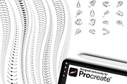 Ultimate Snake Kit Procreate Brushes, a Brush Add-On by InkRef (Thumbnail 5 of 5)