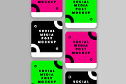 Instagram Social Media Post Mockup, a Social Media Template by studiogstock (Thumbnail 2 of 2)