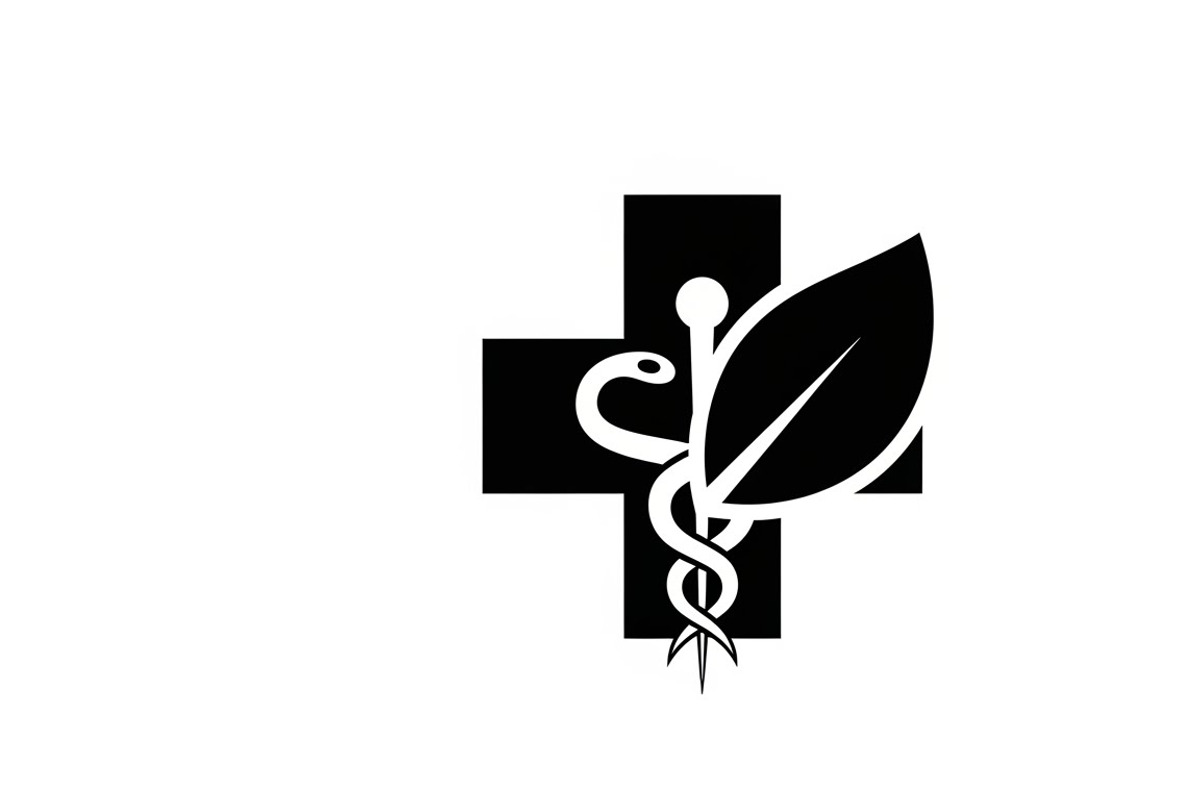 Professional medical cross with logo, an Illustration by Amazin_art (Photo 4 of 21)