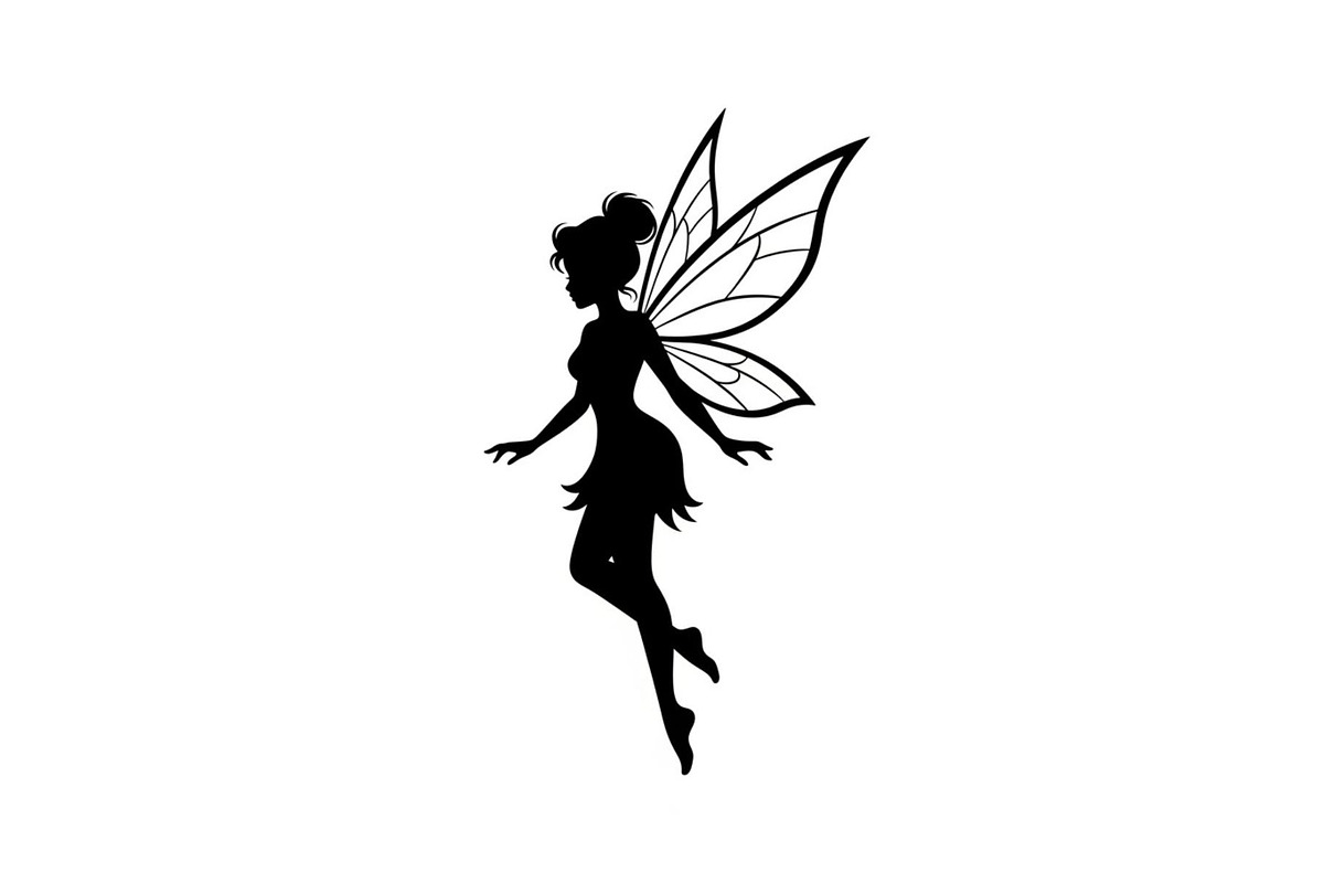 Magical Fairy Silhouette Bundle, an Illustration by jahid234 (Photo 14 of 51)