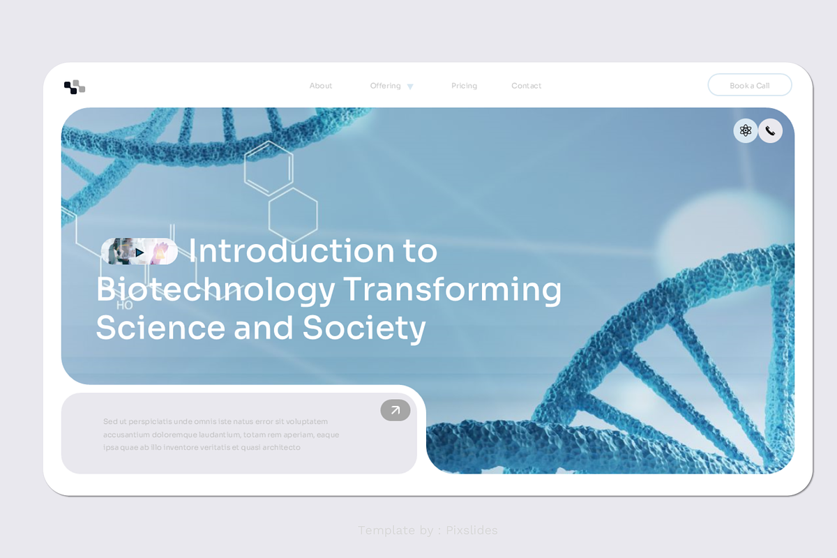 Biotechnology Keynote, a Presentation Template by Pixslides (Photo 3 of 7)