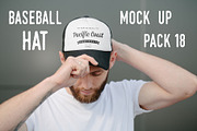 Baseball Hat Mock Up PACK 18, a Hat Mockup by Arfis (Thumbnail 1 of 18)