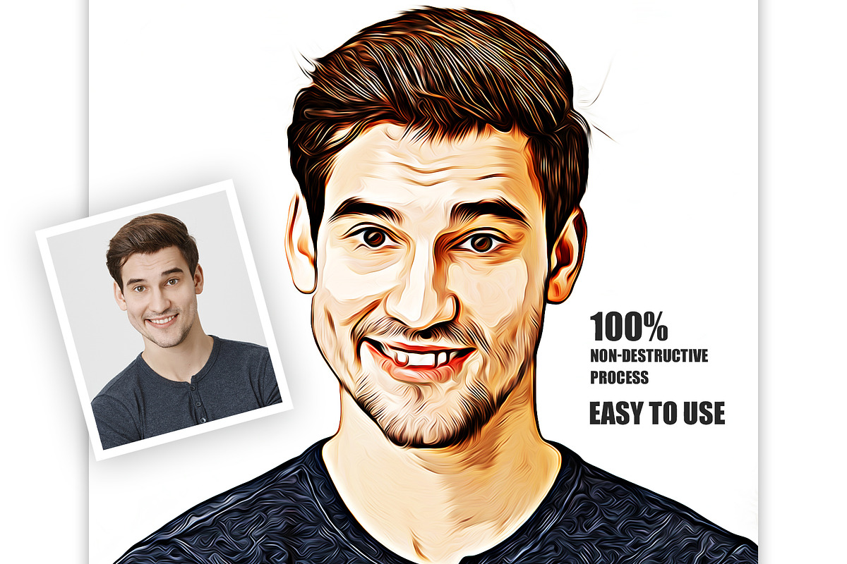Digital Oil Painting, an Action Add-On by DesignCave (Photo 3 of 5)