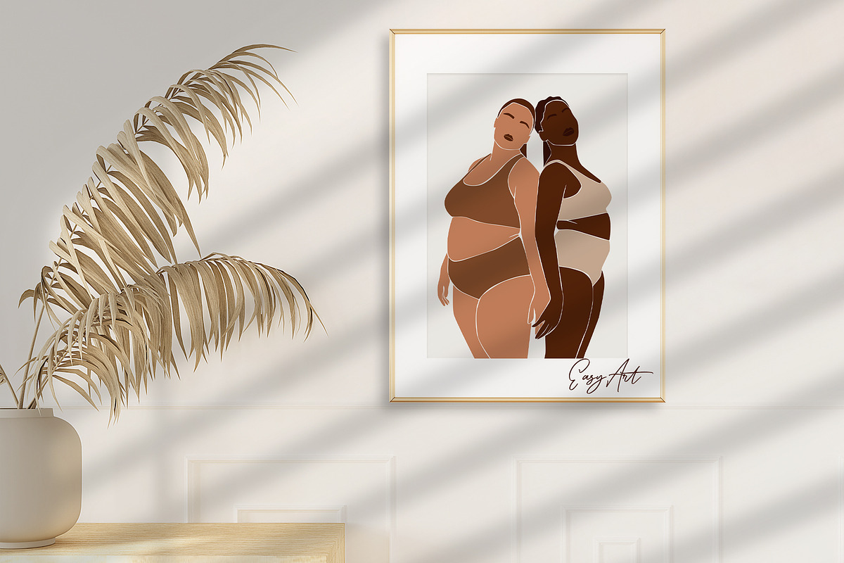 Girlfriends abstract collection., a Person Illustration by EasyArt (Photo 9 of 12)