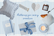 Cottage Dream seamless patterns set, a Pattern Graphic by Cute Atelier (Thumbnail 4 of 10)