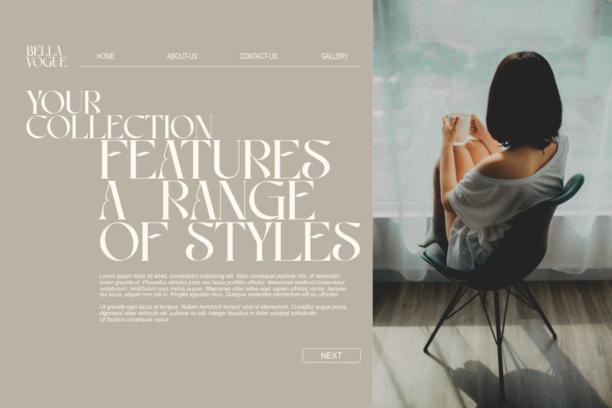 Raniosa, a Serif Font by Kenrichi (Photo 3 of 10)