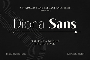 Diona Sans - Font Family