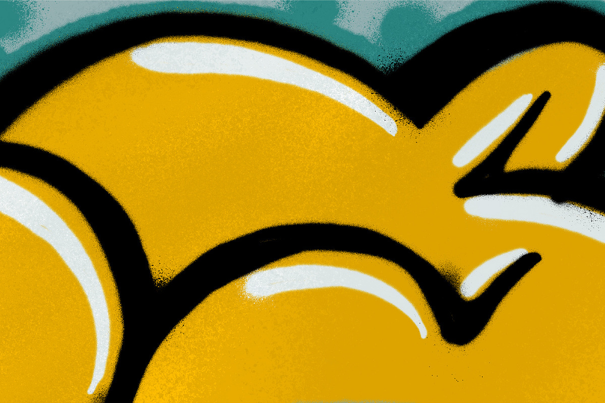 Sprayed Paint Procreate Brushes, a Brush Add-On by Tim Hankins Design (Photo 5 of 5)