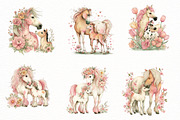 Whimsical Mother's Day Horse Clipart, an Illustration by Designworld (Thumbnail 2 of 8)