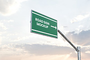 Road Sign Mockup, an Advertising Mockup by swsi-studio (Thumbnail 4 of 5)