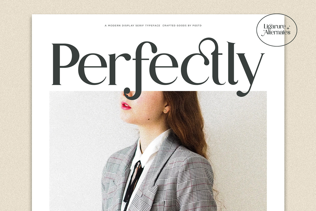 Partake | Modern Serif, a Serif Font by Pentagonistudio (Photo 5 of 10)