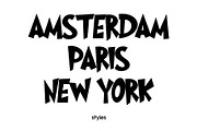 Granch Font - Cartoon Fun Font, a Sans Serif Font by ariodsgn (Thumbnail 6 of 9)