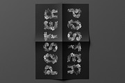 Wacomka Flowers Font, a Font by Handmadefont (Thumbnail 6 of 10)