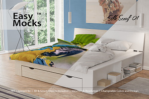 Bedding Mockup Set 01 - Interior