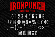 Ironpunch (Intro Sale), a Blackletter Font by PixelMoshpit (Thumbnail 4 of 6)