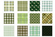 Soft sage green linen pattern, an Illustration by Designworld (Thumbnail 2 of 5)