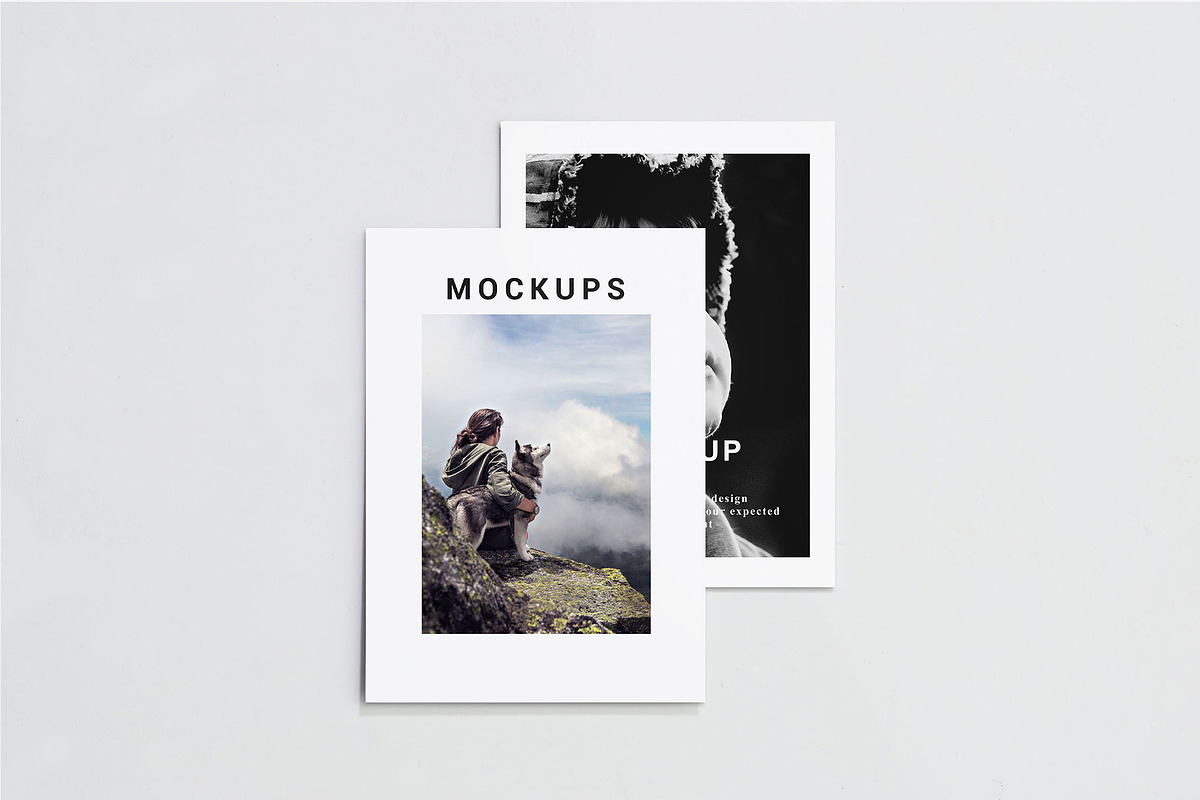 A4 Flyer Mockups Template, a Print Template by Orlin (Photo 3 of 10)