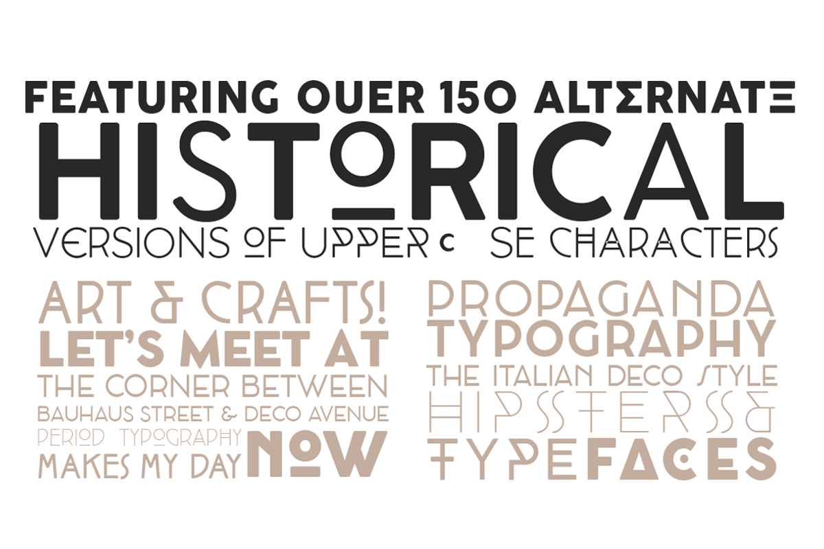 Coco Gothic - 36 fonts preview 8