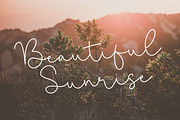 Miracle Sunrise - Calligraphy Font, a Script Font by Letterative Studio (Thumbnail 3 of 7)