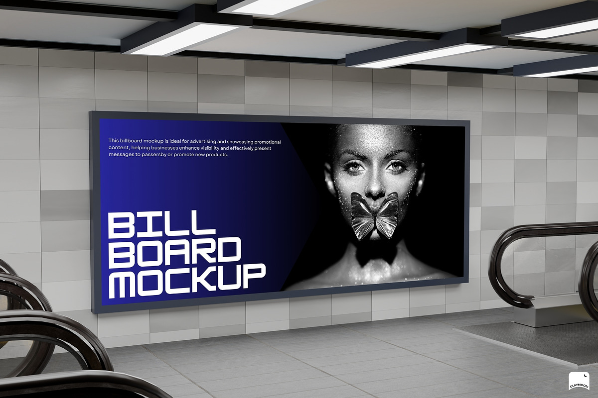 Billboard Mockup, an Advertising Mockup by Claymoon Lab (Photo 9 of 9)