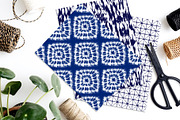 Shibori Tie Dye Seamless Patterns, a Pattern Graphic by CatJello Graphics (Thumbnail 4 of 28)