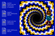 Spiral hole moving illusion, a Healthcare Illustration by Guten Tag Vector (Thumbnail 1 of 2)