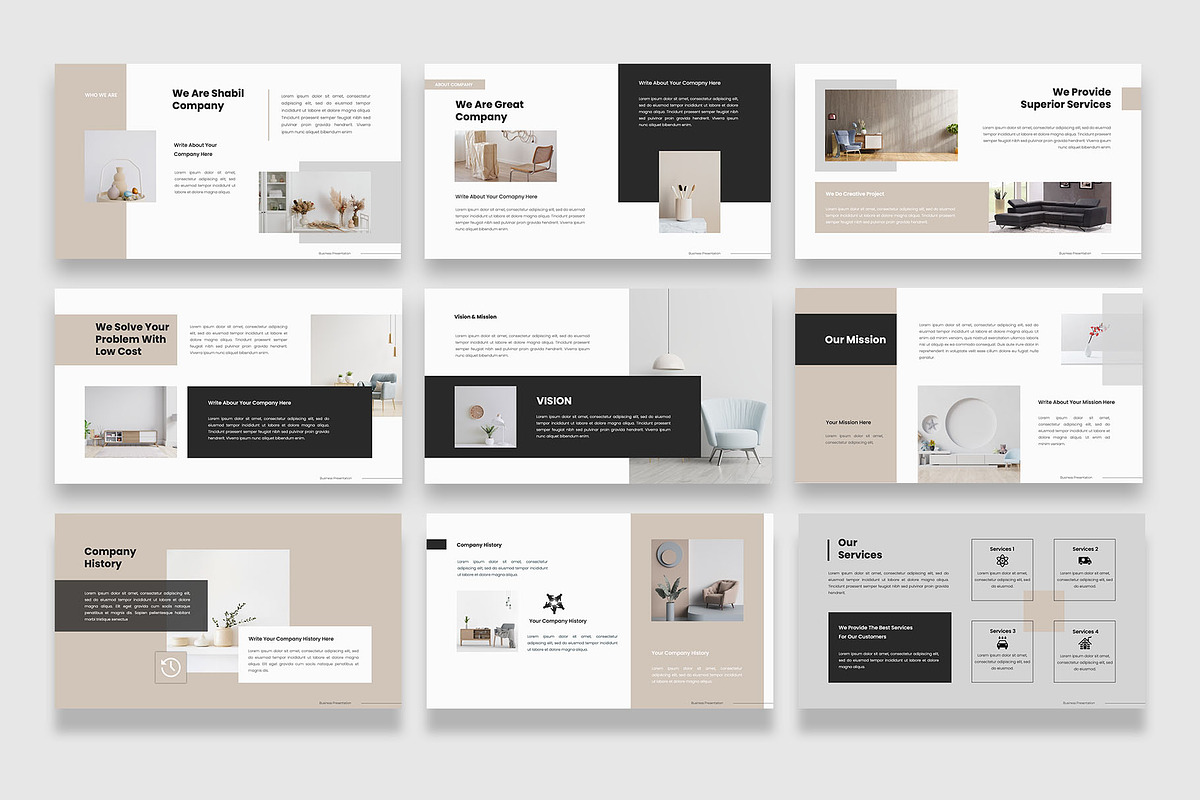 SHABIL PowerPoint Template, a Presentation Template by Boinah Studio (Photo 5 of 7)