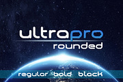 Ultra Pro Rounded Font Family, a Sans Serif Font by Alphabet Agency (Thumbnail 1 of 18)