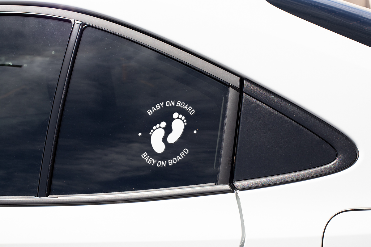 Baby Footprint,  BABY ON BOARD PNGs, an Object Graphic by bigmomentsdesign (Photo 7 of 7)
