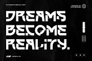 Goretax - Tech Display Font, a Sans Serif Font by Inviline.co (Thumbnail 6 of 11)